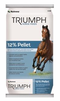 Triumph® 12% Pelleted Horse Feed